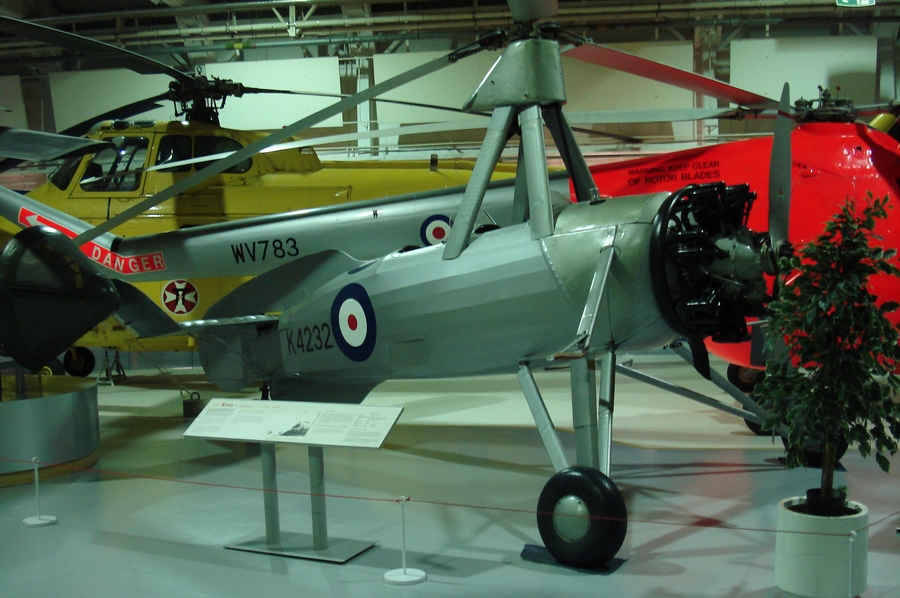 Autogiro at museum