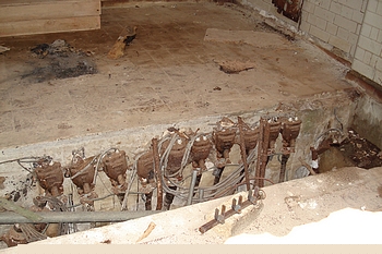 Where the PDU Cabinet was situated