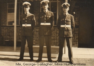 Me, George Gallagher, Mike Humberstone