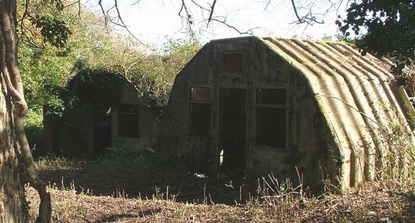 Huts at RAF St.Lawrence.