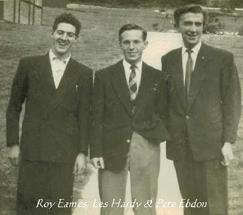 Roy, Les Hardy & Peter Ebdon
