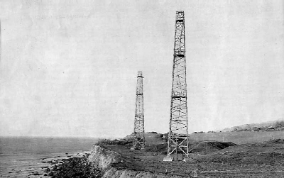 RAF St.Lawrence towers in 1945