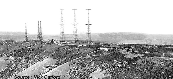 View from the south east