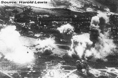 RAF Ventnor bombed