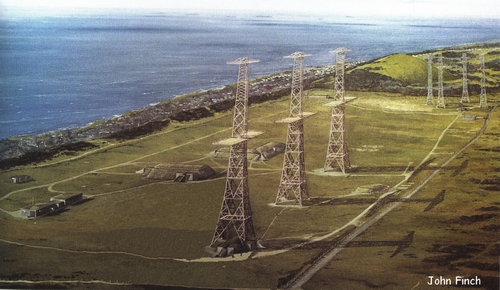 CH Masts  at Ventnor 1939 - 1957  but this photo taken after 1942